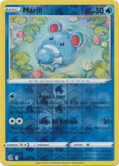 Marill Reverse Holo 058