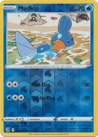 Mudkip Reverse Holo