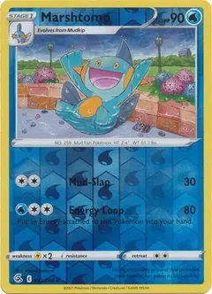 Marshtomp Reverse Holo 063
