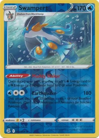 Swampert Reverse Holo