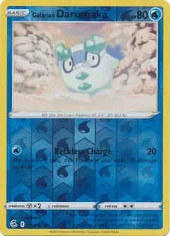 Galarian Darumaka Reverse Holo 071