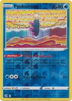 Pyukumuku Reverse Holo 077