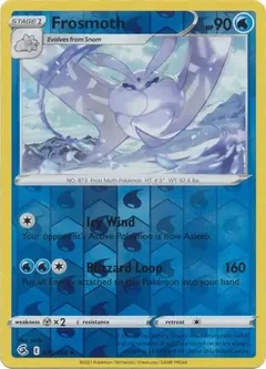 Frosmoth Reverse Holo 085