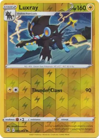 Luxray Reverse Holo