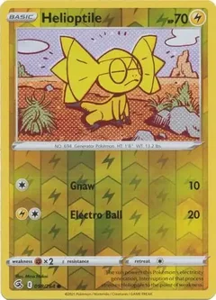 Helioptile Reverse Holo 098