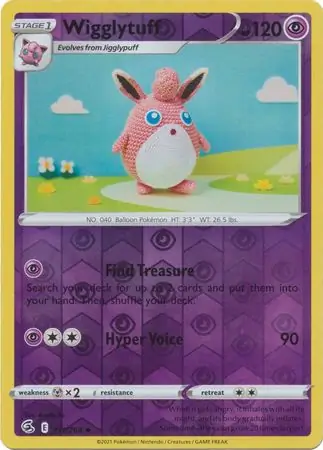 Wigglytuff Reverse Holo