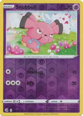 Snubbull Reverse Holo