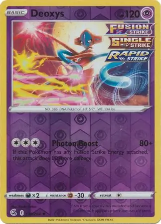 Deoxys Reverse Holo