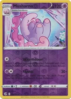 Musharna Reverse Holo 122