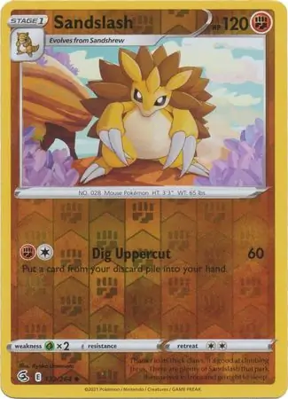 Sandslash Reverse Holo