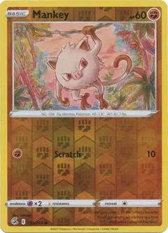 Mankey Reverse Holo 133
