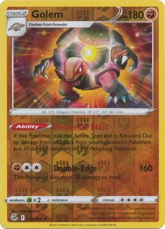 Golem Reverse Holo