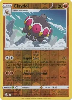 Claydol Reverse Holo 145