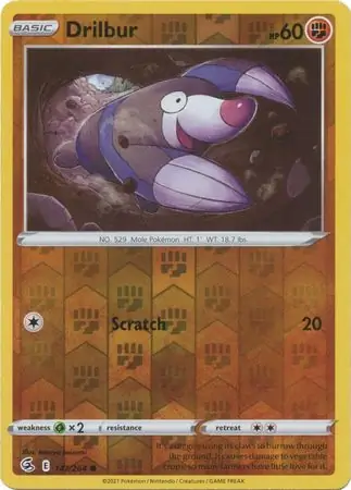 Drilbur Reverse Holo