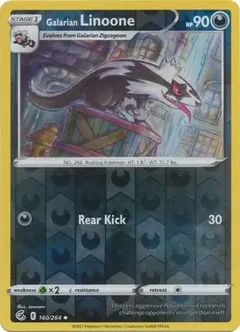 Galarian Linoone Reverse Holo 160