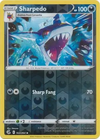 Sharpedo Reverse Holo