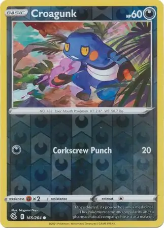 Croagunk Reverse Holo