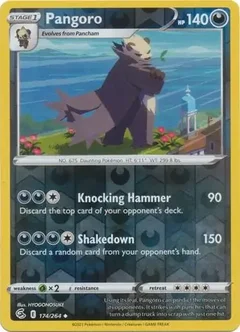 Pangoro Reverse Holo 174