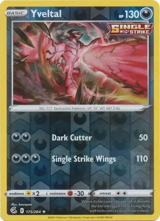 Yveltal Reverse Holo