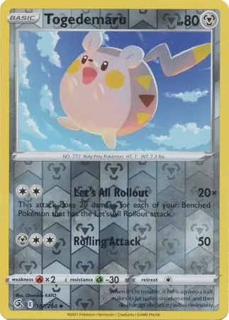 Togedemaru Reverse Holo