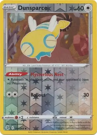 Dunsparce Reverse Holo