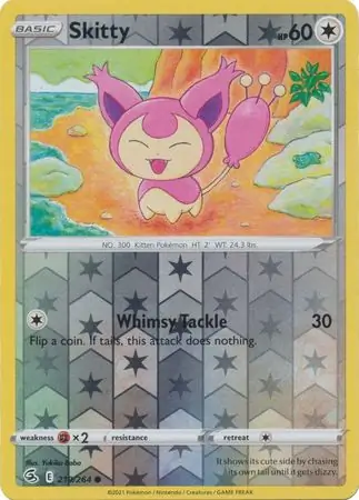 Skitty Reverse Holo