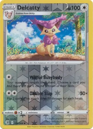 Delcatty Reverse Holo