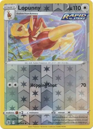 Lopunny Reverse Holo