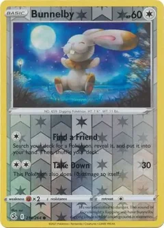 Bunnelby Reverse Holo 214