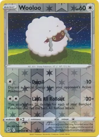 Wooloo Reverse Holo