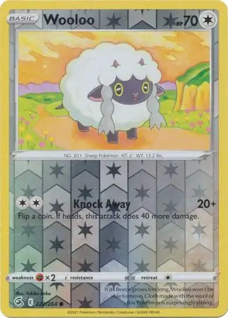 Wooloo Reverse Holo
