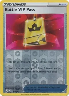 Battle VIP Pass Reverse Holo 225