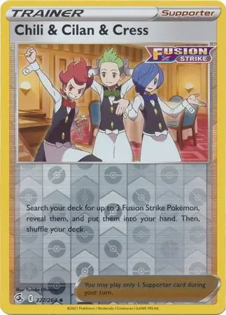 Chili & Cilan & Cress Reverse Holo