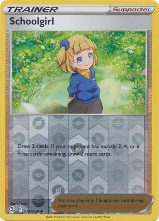 Schoolgirl Reverse Holo