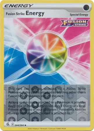Fusion Strike Energy Reverse Holo