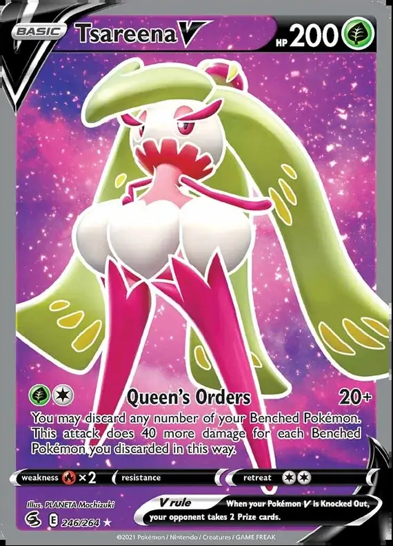 Tsareena V Full Art