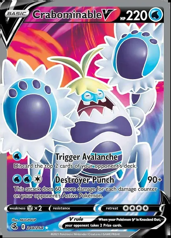 Crabominable V Full Art