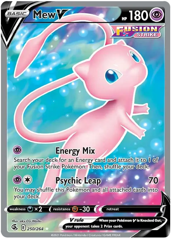 Mew V Full Art