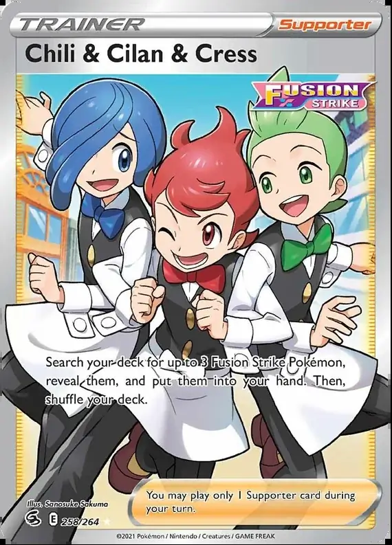 Chili & Cilan & Cress Full Art