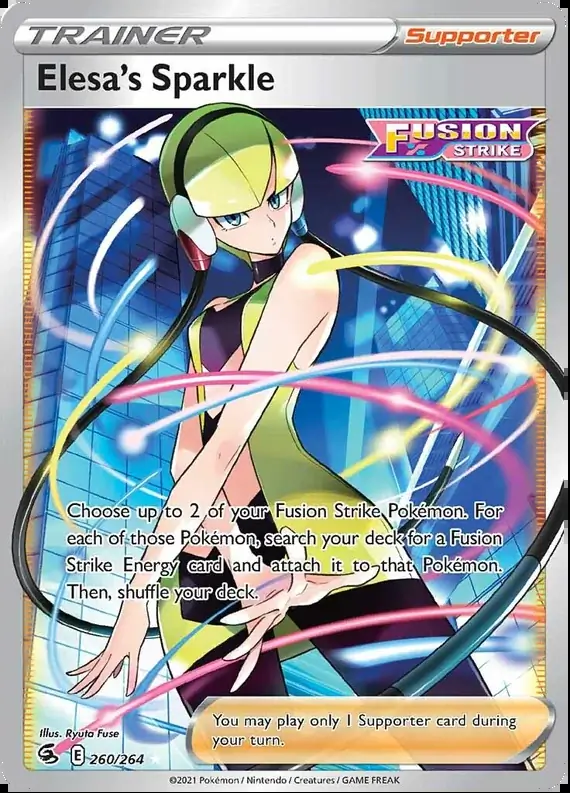 Elesa's Sparkle Full Art