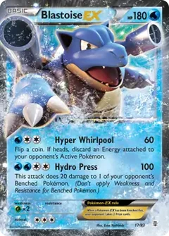 Blastoise EX 17