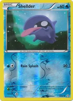 Shellder Reverse Holo 19