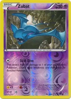 Zubat Reverse Holo 30