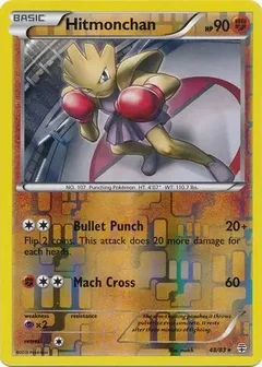Hitmonchan Reverse Holo 48