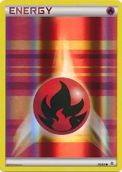 Fire Energy Reverse Holo 76