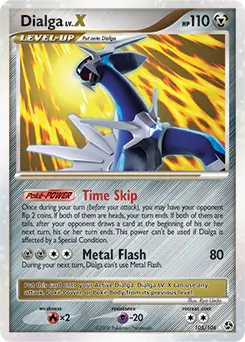 dialga pokemon card value GX - 100/156 [2MM] Full Metal Impact (150) Discard 2 Metal Energy attached to this Pokemon. Dialga ex - 180 -
