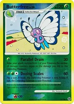 Butterfree Reverse Holo 14