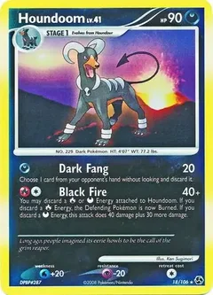 Houndoom Reverse Holo 18