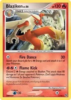 Blaziken Holo 1