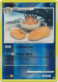 Kingler Reverse Holo 20